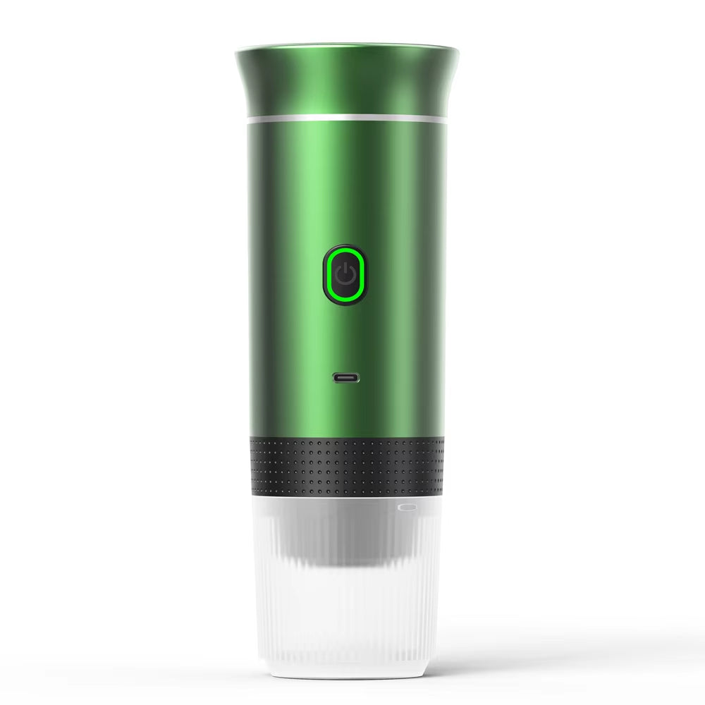 Multifunctional Portable Espresso Machine with Wireless Heating and Capsule Compatibility