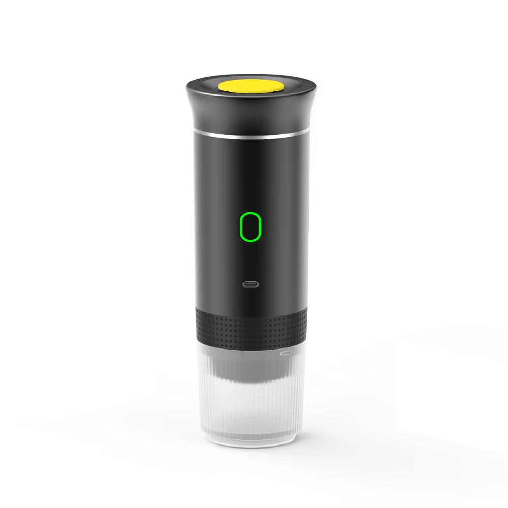 Multifunctional Portable Espresso Machine with Wireless Heating and Capsule Compatibility