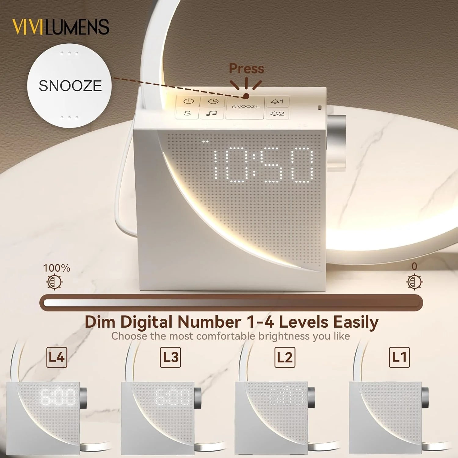 5-in-1 Sound Machine and Sunrise Alarm Clock
