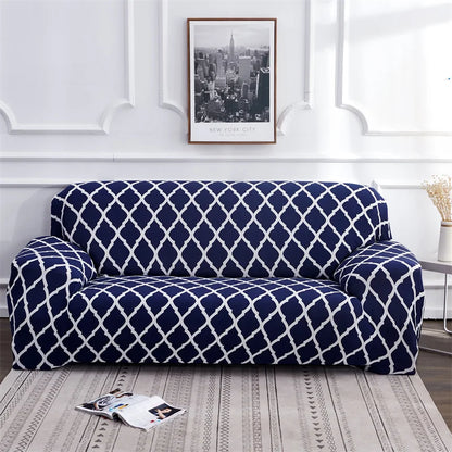 Contemporary Elastic Sofa Covers for Sectional and Corner Sofas - Slipcovers for 1/2/3/4 Seater Couch and Chair Protection