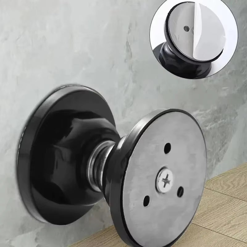 Silicone Magnetic Door Stopper with Mute Function and Anti-Collision Design for Hotels and Households