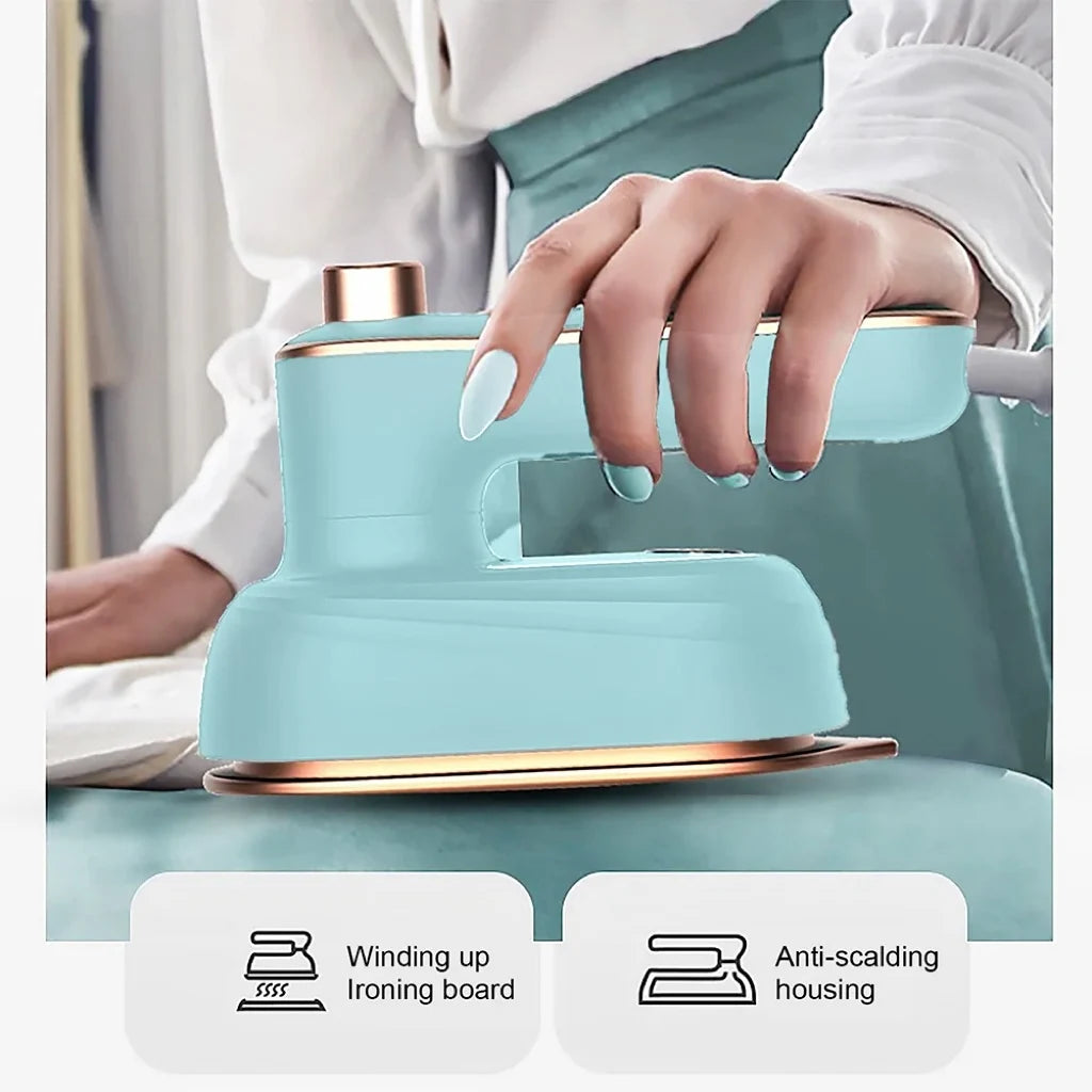 Portable Mini Garment Steamer - Electric Travel Iron for Efficient Clothing Care