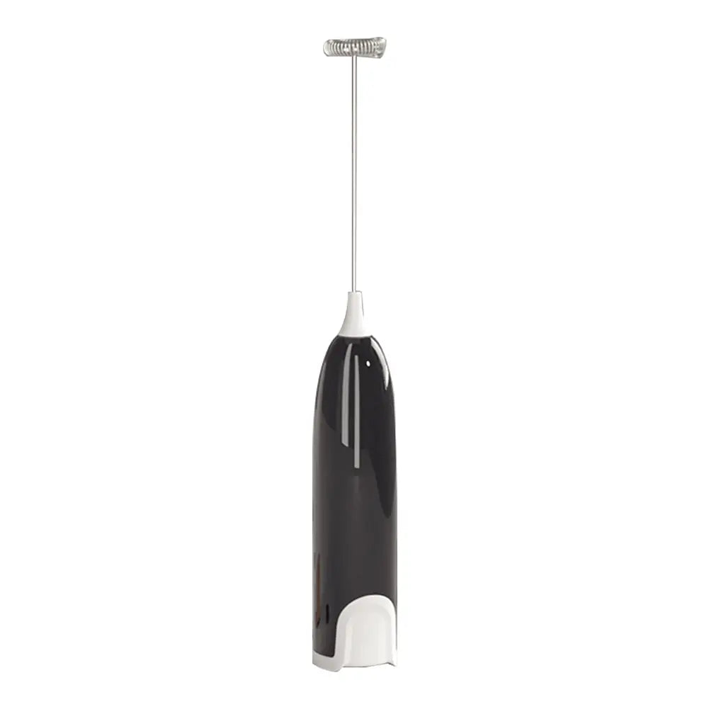 Electric Milk Frother and Whisk Mixer for Coffee, Cappuccino, and Creamer Preparation