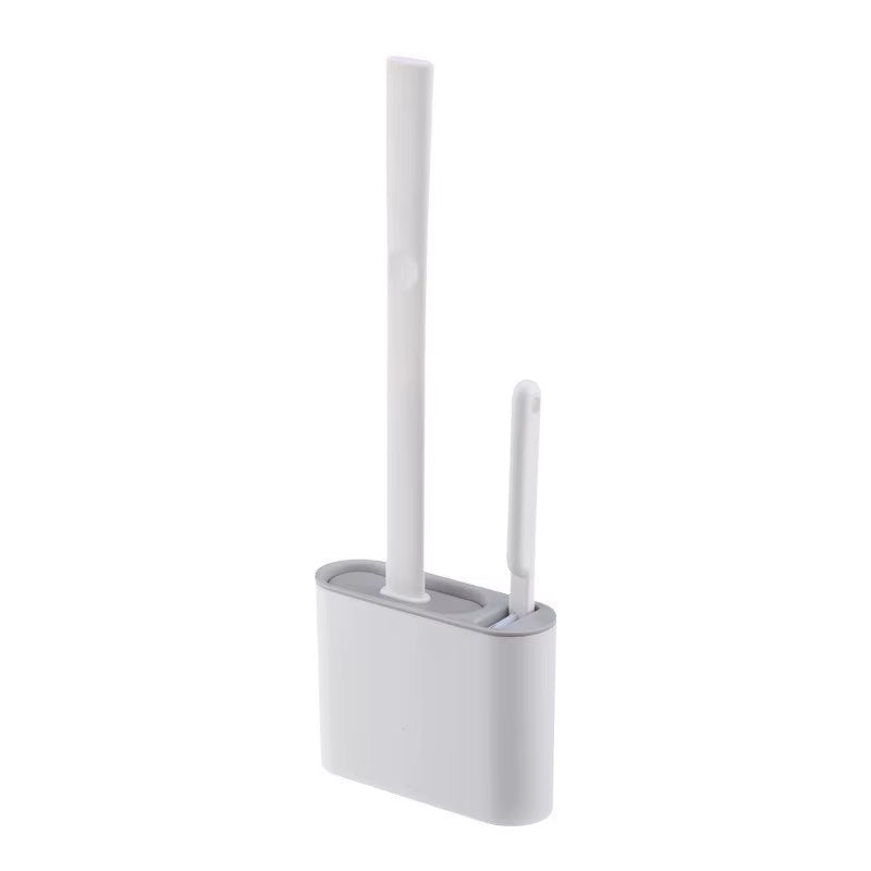 Wall-Mounted Toilet Cleaning Set with Corner-Free Brush for Comprehensive Household Hygiene