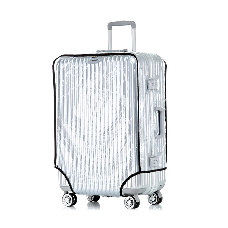 Everyfit Universal Waterproof Transparent Luggage Suitcase Cover for Travel Protection