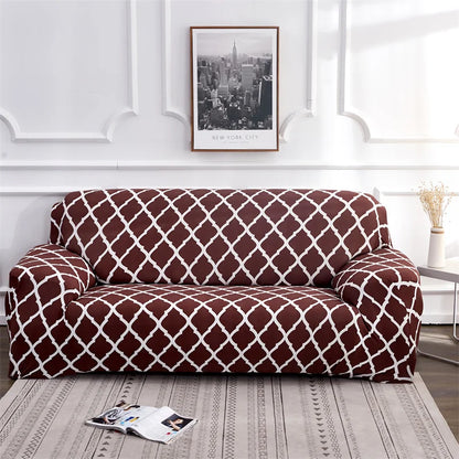 Contemporary Elastic Sofa Covers for Sectional and Corner Sofas - Slipcovers for 1/2/3/4 Seater Couch and Chair Protection
