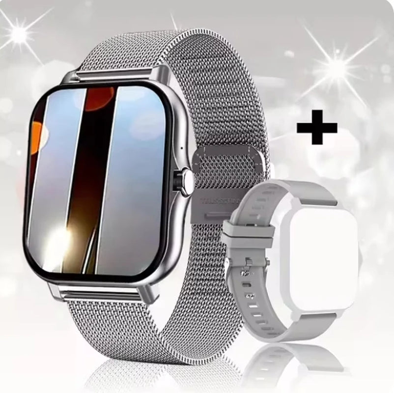 2024 Smart Watch Android Phone 1.44'' Inch Color Screen Bluetooth Call Blood Oxygen/Pressure Monitoring Smart Watch Women Men