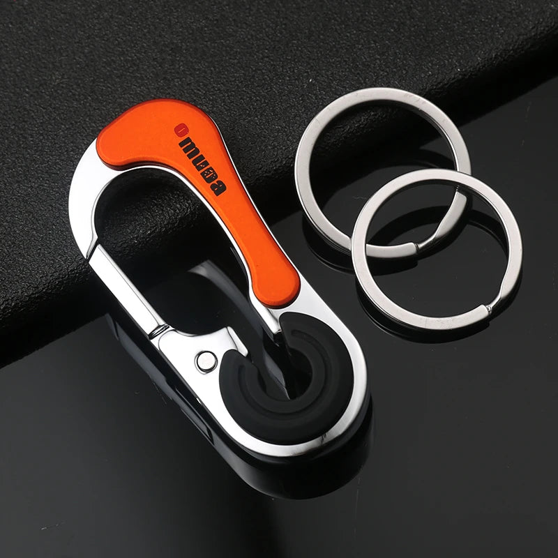 Men's Fashion Metal Key Chain - Stylish Key Holder and Keyring for Car Accessories and Birthday Gifts