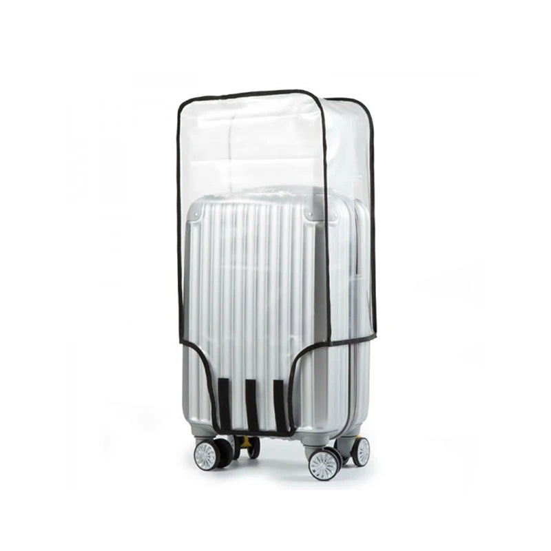 Everyfit Universal Waterproof Transparent Luggage Suitcase Cover for Travel Protection