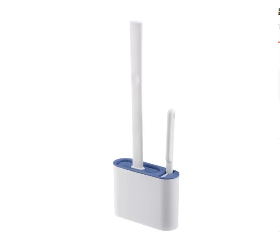 Wall-Mounted Toilet Cleaning Set with Corner-Free Brush for Comprehensive Household Hygiene