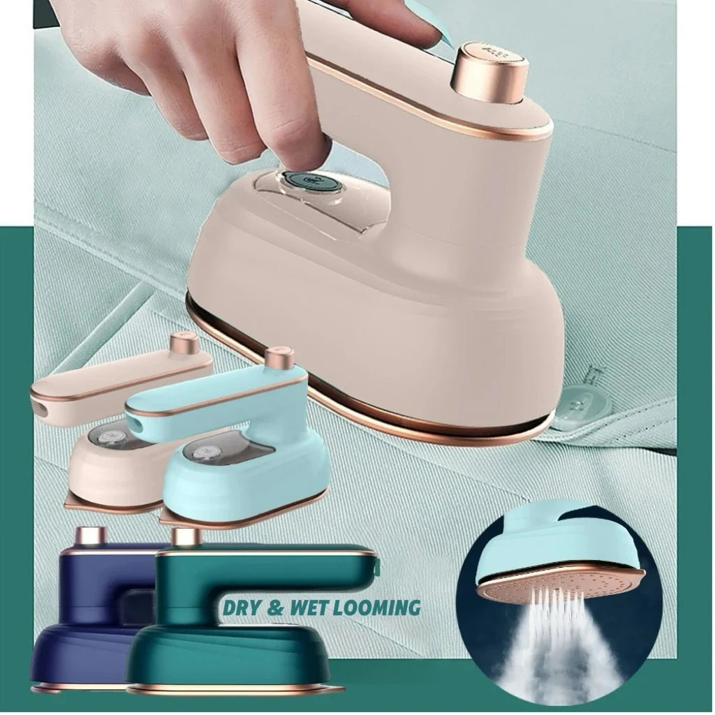 Portable Mini Garment Steamer - Electric Travel Iron for Efficient Clothing Care