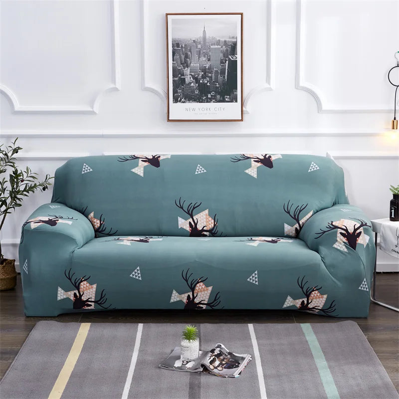 Contemporary Elastic Sofa Covers for Sectional and Corner Sofas - Slipcovers for 1/2/3/4 Seater Couch and Chair Protection