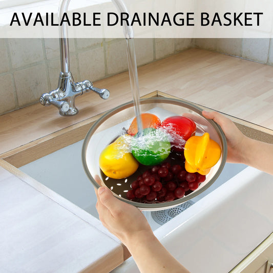 10.5-Inch Collapsible Microwave Splatter Cover with Handle and Vents - Multi-Functional Plate Cover