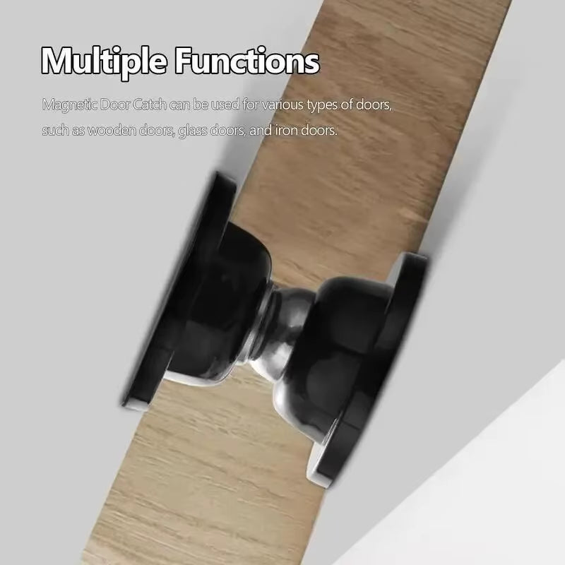 Silicone Magnetic Door Stopper with Mute Function and Anti-Collision Design for Hotels and Households