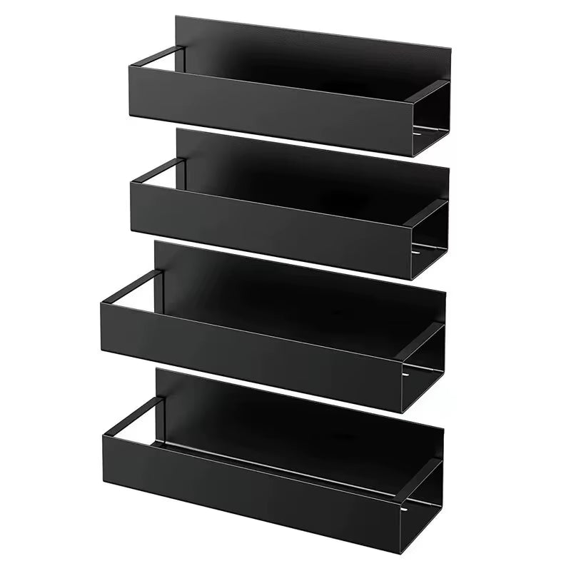 Magnetic Storage Shelf Set for Kitchen and Laundry Appliances, Versatile Hanging Storage Solution