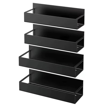 Magnetic Storage Shelf Set for Kitchen and Laundry Appliances, Versatile Hanging Storage Solution
