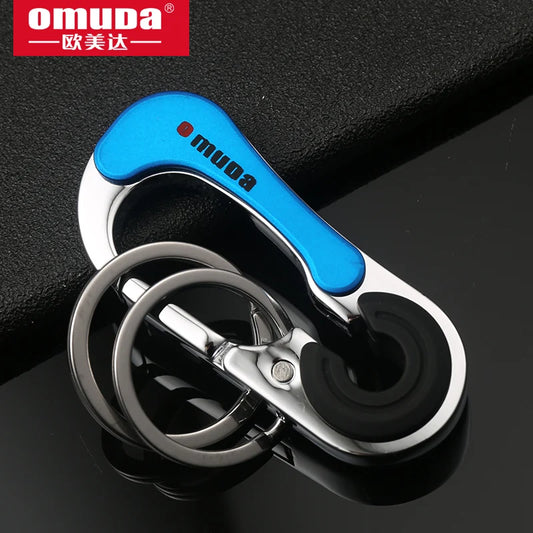 Men's Fashion Metal Key Chain - Stylish Key Holder and Keyring for Car Accessories and Birthday Gifts