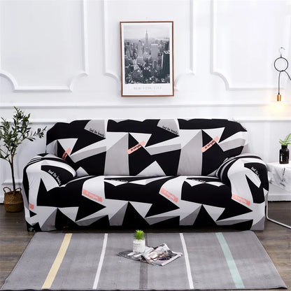 Contemporary Elastic Sofa Covers for Sectional and Corner Sofas - Slipcovers for 1/2/3/4 Seater Couch and Chair Protection