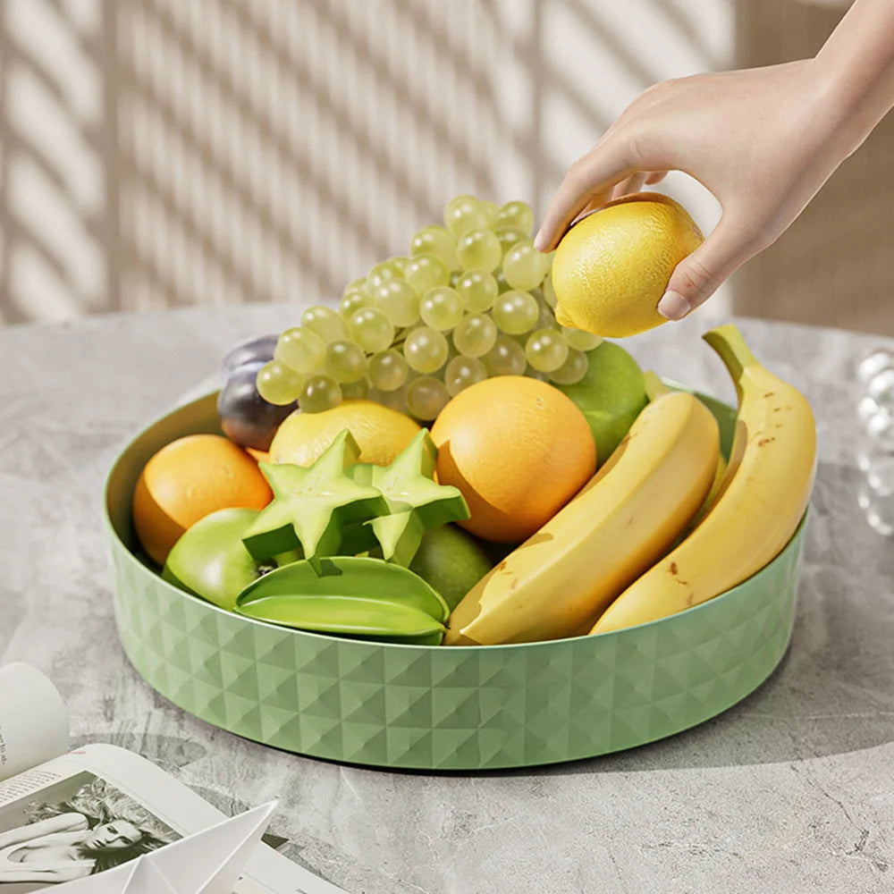 360-Degree Rotating Seasoning Storage Rack - Multifunctional Pantry Cabinet Turntable for Cosmetics and Kitchen Accessories Organization