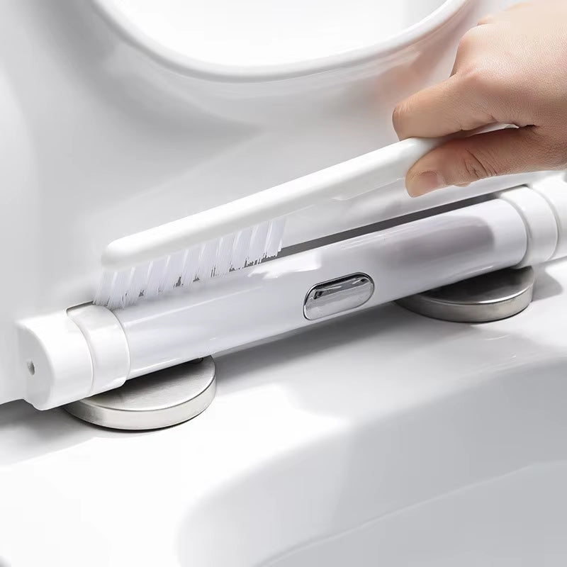 Wall-Mounted Toilet Cleaning Set with Corner-Free Brush for Comprehensive Household Hygiene
