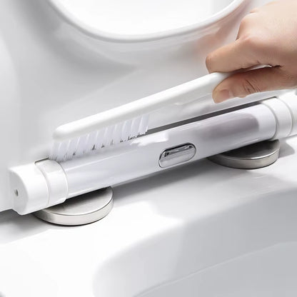 Wall-Mounted Toilet Cleaning Set with Corner-Free Brush for Comprehensive Household Hygiene