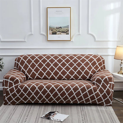Contemporary Elastic Sofa Covers for Sectional and Corner Sofas - Slipcovers for 1/2/3/4 Seater Couch and Chair Protection