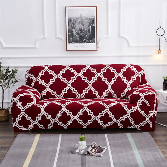 Contemporary Elastic Sofa Covers for Sectional and Corner Sofas - Slipcovers for 1/2/3/4 Seater Couch and Chair Protection