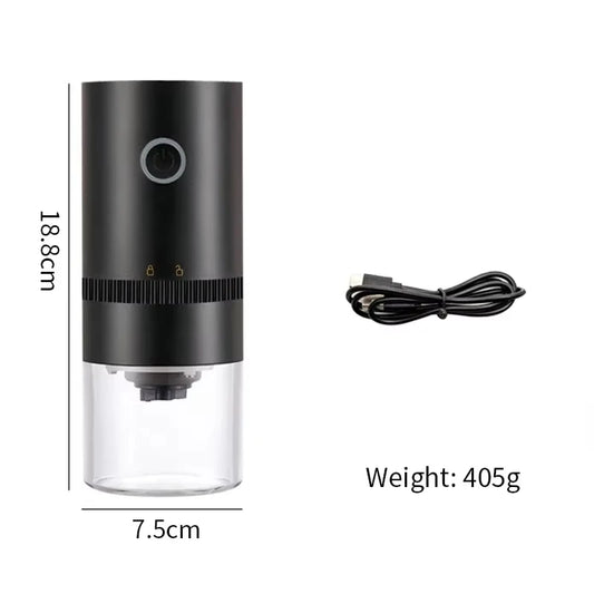 Wireless Electric Coffee Maker with Built-In Rechargeable Battery for Outdoor and Travel Use