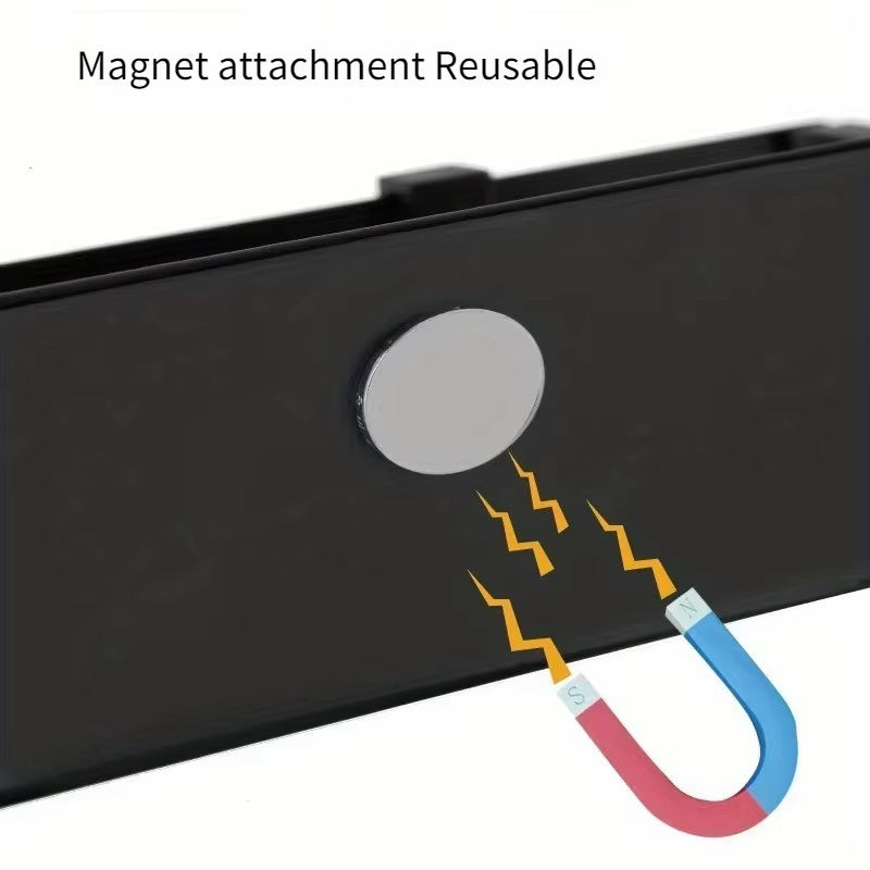 Magnetic Storage Shelf Set for Kitchen and Laundry Appliances, Versatile Hanging Storage Solution