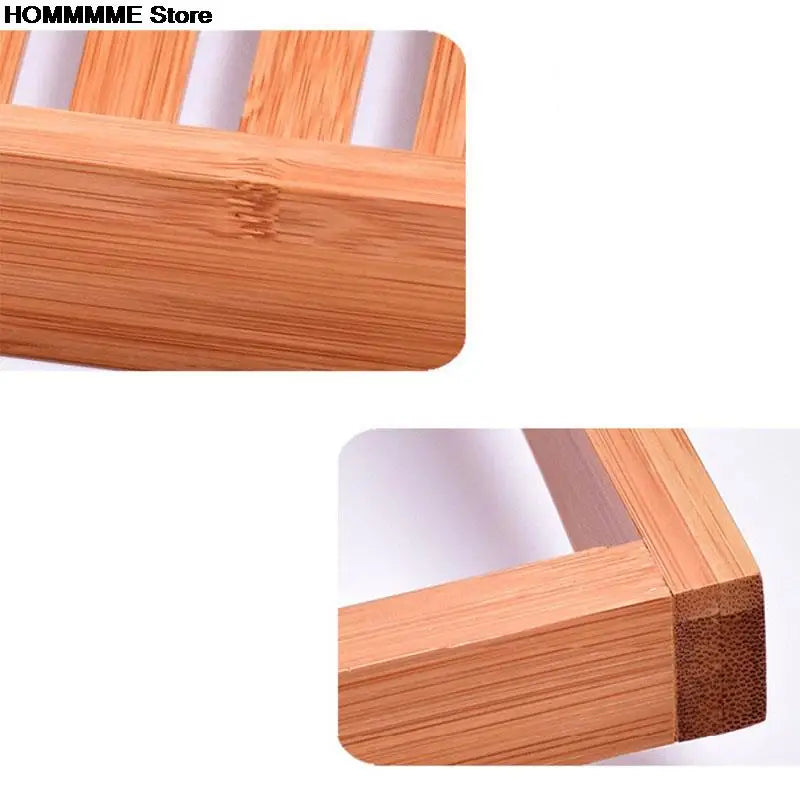 Bamboo Multi-Function Bathtub Shelf with Anti-Skid Design for Spa and Bathroom Accessories