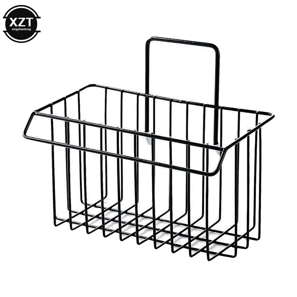 Hanging Storage Holder for Kitchen and Bathroom - Multifunctional Dish Cloth, Sponge, and Towel Organizer with Drain Rack
