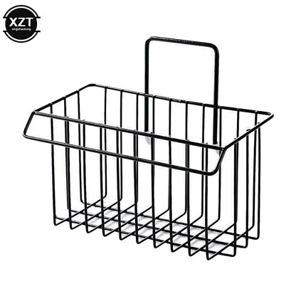 Hanging Storage Holder for Kitchen and Bathroom - Multifunctional Dish Cloth, Sponge, and Towel Organizer with Drain Rack