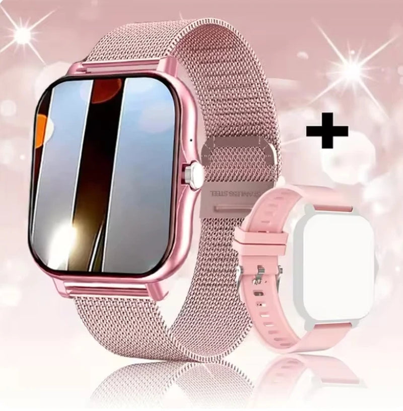 2024 Smart Watch Android Phone 1.44'' Inch Color Screen Bluetooth Call Blood Oxygen/Pressure Monitoring Smart Watch Women Men