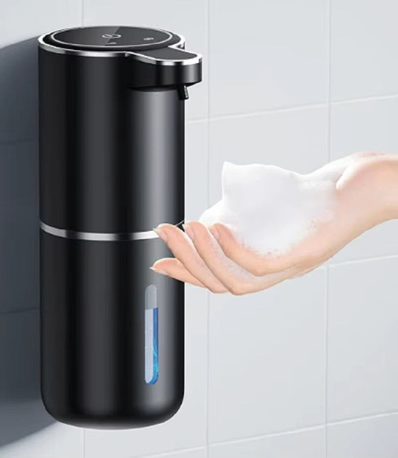 Touchless Automatic Foaming Soap Dispenser - 380ml USB Rechargeable with 4 Adjustable Foam Levels