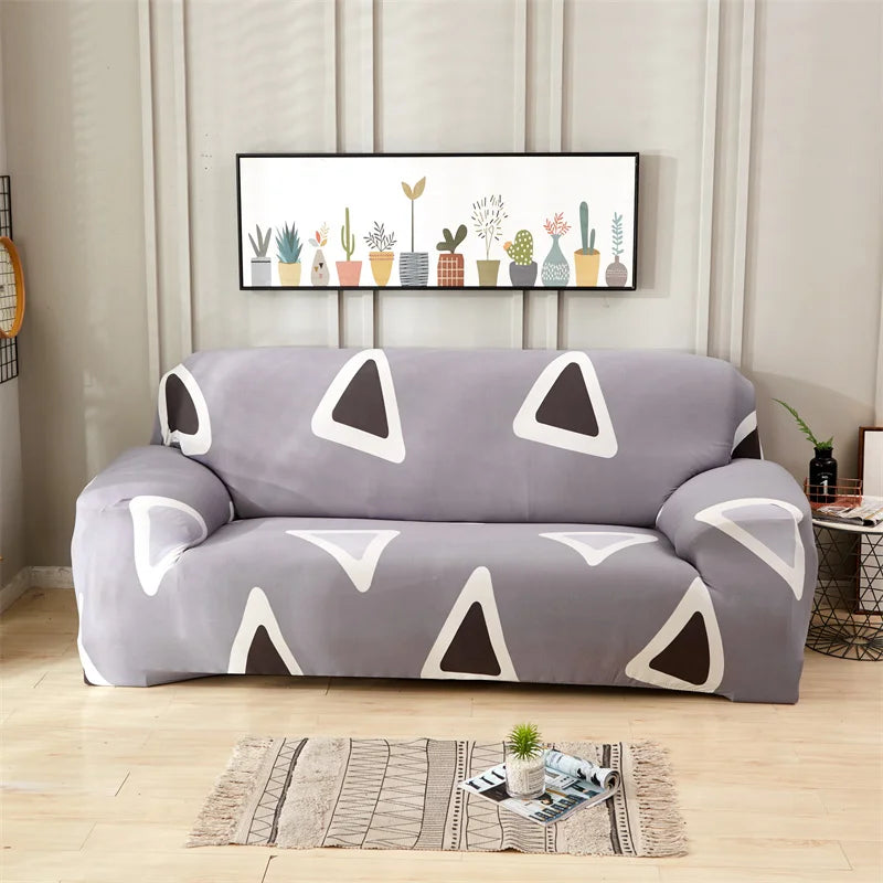 Contemporary Elastic Sofa Covers for Sectional and Corner Sofas - Slipcovers for 1/2/3/4 Seater Couch and Chair Protection