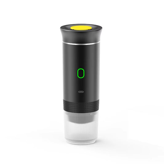 Multifunctional Portable Espresso Machine with Wireless Heating and Capsule Compatibility