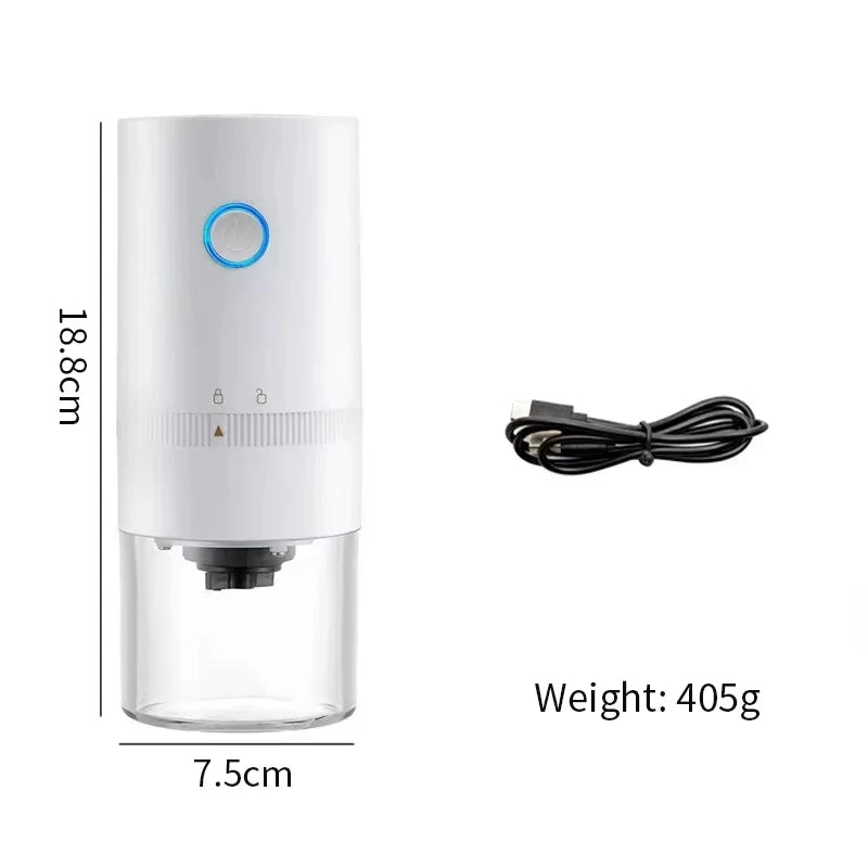 Wireless Electric Coffee Maker with Built-In Rechargeable Battery for Outdoor and Travel Use