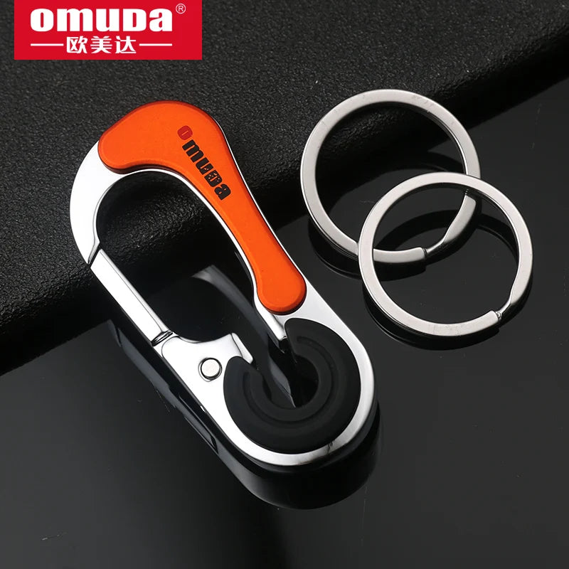 Men's Fashion Metal Key Chain - Stylish Key Holder and Keyring for Car Accessories and Birthday Gifts