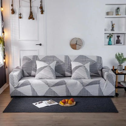 Contemporary Elastic Sofa Covers for Sectional and Corner Sofas - Slipcovers for 1/2/3/4 Seater Couch and Chair Protection